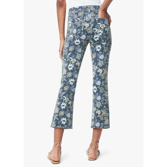 Joe's Jeans The Callie Jeans High Rise Cropped Boot Cut Leg Verona Print NWT 29 - Picture 3 of 10